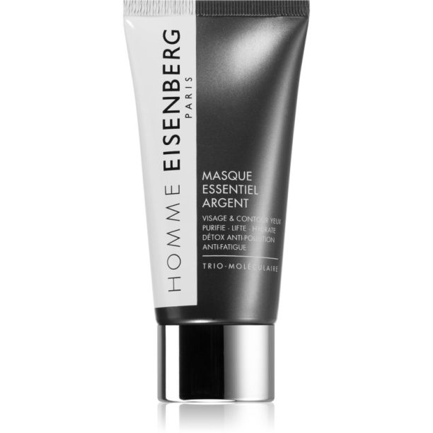 Eisenberg Homme Masque Essentiel Argent мултифункционална маска за зоната на лицето и очите 75 мл.