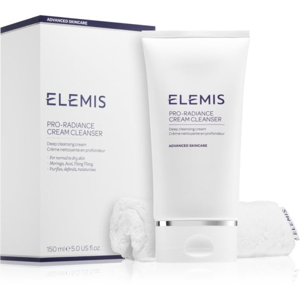 Elemis Advanced Skincare Pro-Radiance Cream Cleanser дълбокопочистващ крем за нормална и суха кожа 150 мл.