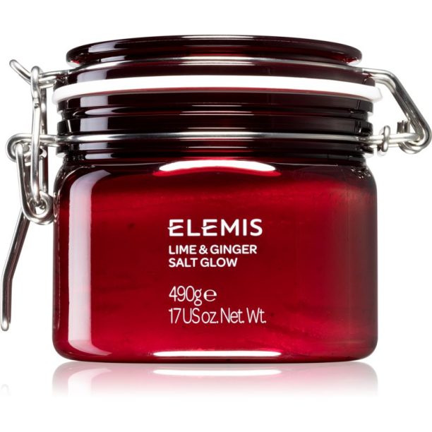 Elemis Body Exotics Lime and Ginger Salt Glow енергизиращ скраб за тяло 490 гр.