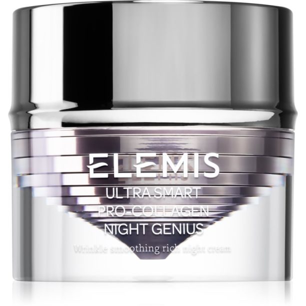 Elemis Ultra Smart Pro-Collagen Night Genius стягащ нощен крем против бръчки 50 мл.