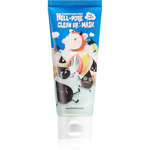 Elizavecca Milky Piggy Hell-Pore Clean Up Mask отлепваща се гел маска против черни точки 100 мл. на ниска цена