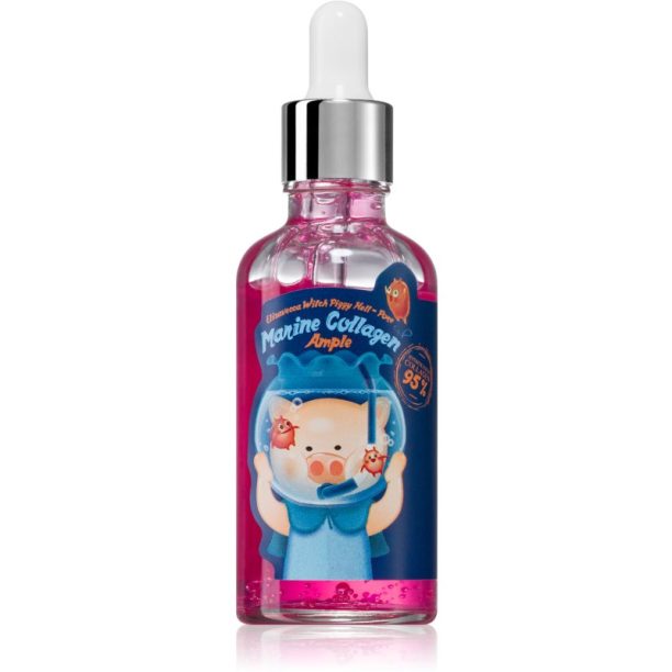 Elizavecca Witch Piggy Hell-Pore Marine Collagen Ample лек серум с изглаждащ ефект 50 мл. на ниска цена