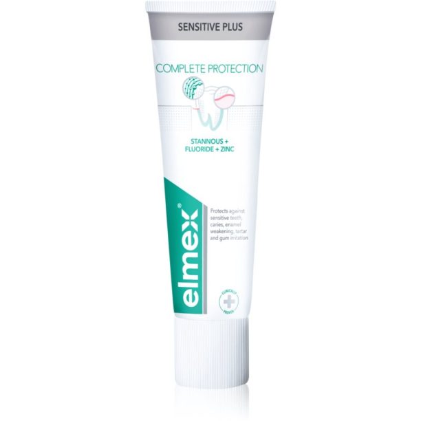 Elmex Sensitive Plus Complete Protection подсилваща паста за зъби 75 мл.