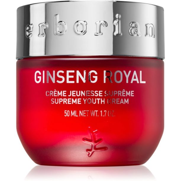 Erborian Ginseng Royal изглаждащ крем за лице за корекция на признаците на стареене 50 мл.