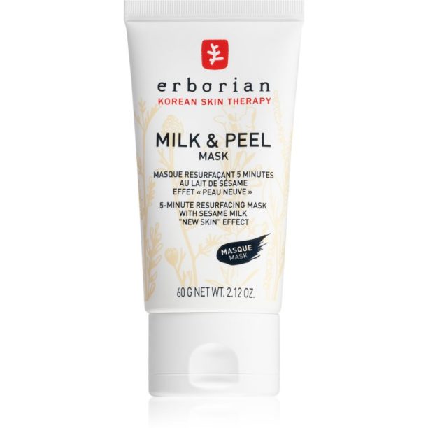 Erborian Milk & Peel ексфолираща маска за освежаване и изглаждане на кожата 60 гр.