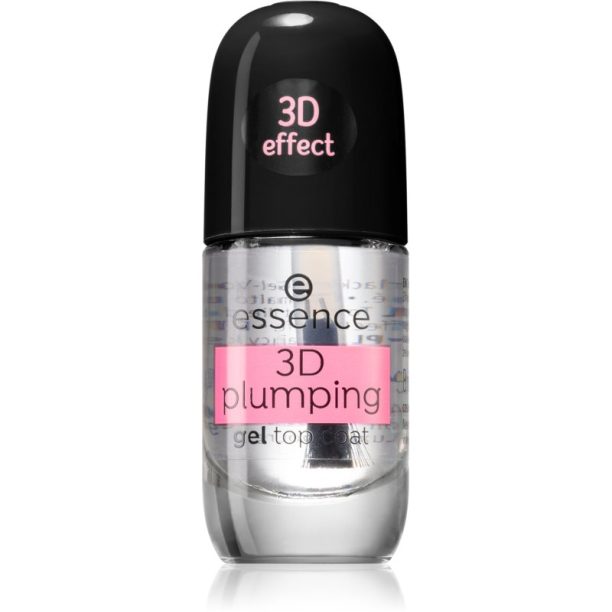 Essence 3D Plumping гел топ лак за нокти 8 мл.