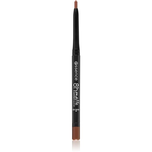 Essence 8h Matte Comfort матиран молив за устни с острилка цвят 01 Cinnamon Spice 0