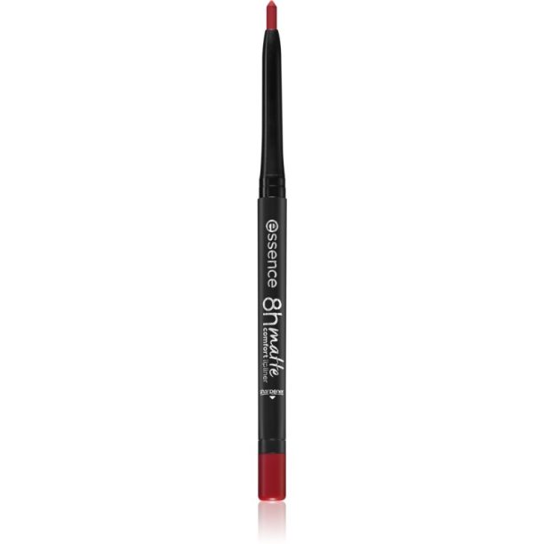 Essence 8h Matte Comfort матиран молив за устни с острилка цвят 07 Classic Red 0