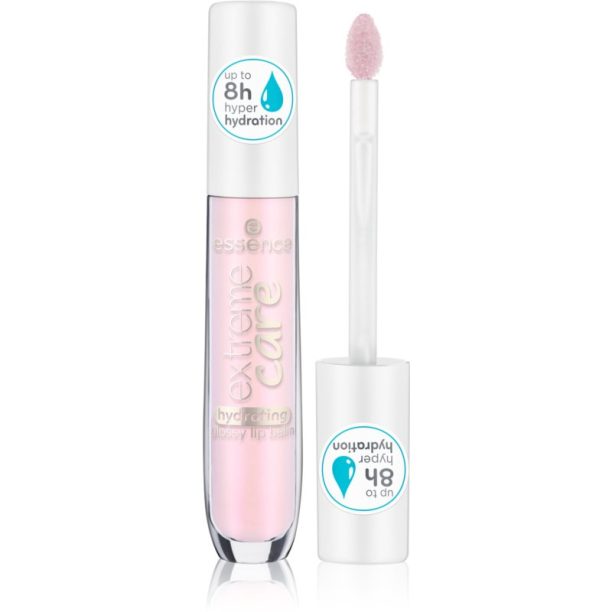 Essence Extreme Care хидратиращ блясък за устни цвят 01 Baby Rose 5 мл. на ниска цена