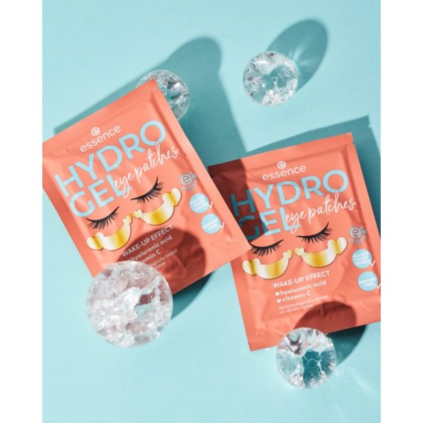 Essence HYDRO GEL хидрогелова маска за зоната около очите 2 бр. купи на топ цена