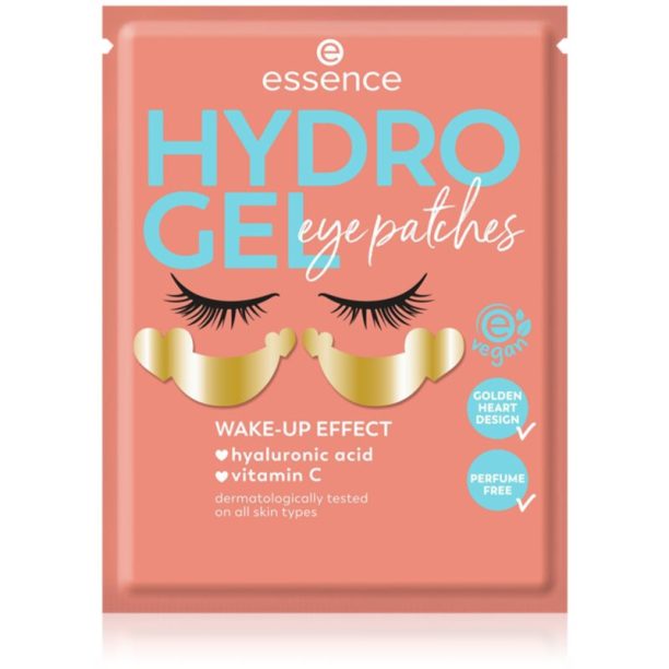 Essence HYDRO GEL хидрогелова маска за зоната около очите 2 бр. на ниска цена