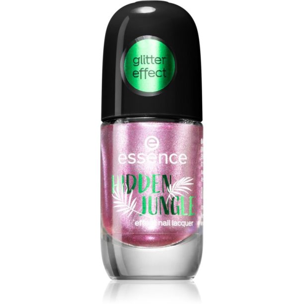 Essence Hidden Jungle лак за нокти цвят 04 Pink Mystery 8 мл.