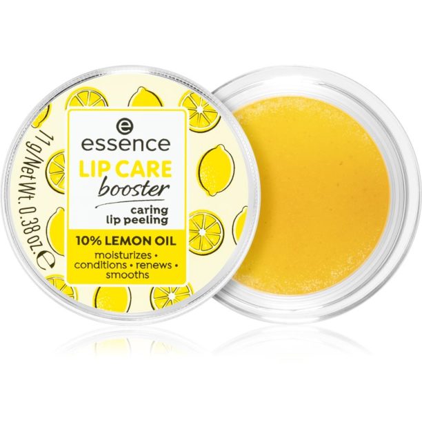 Essence Lip Care Booster пилинг за устни 11 гр. на ниска цена