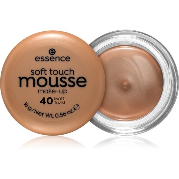 Essence Soft Touch матиращ пенообразен фон дьо тен цвят 40 Matt Toast 16 гр. на ниска цена