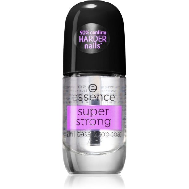 Essence Super Strong базов и финален топ лак за нокти 8 мл.