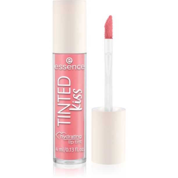 Essence TINTED kiss хидратиращ блясък за устни цвят 01 4 мл.