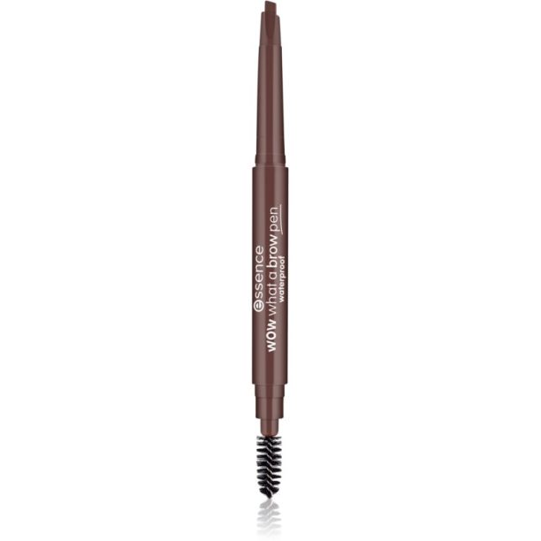 Essence WOW What a Brow молив за вежди с четка цвят 02 Brown 0