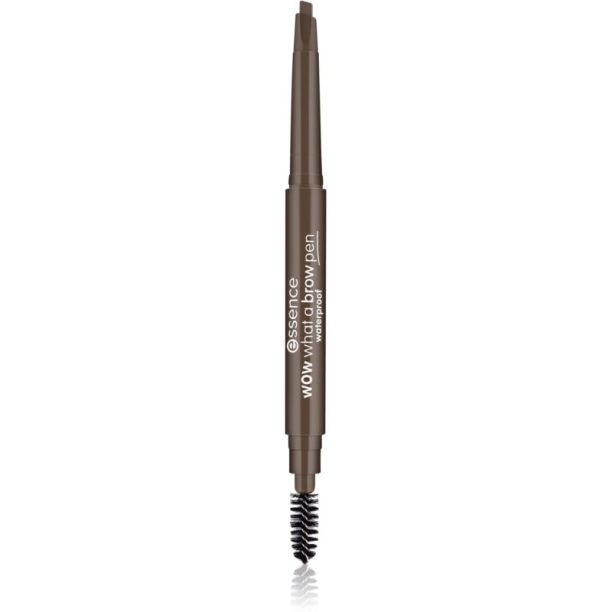 Essence WOW What a Brow молив за вежди с четка цвят 03 Dark Brown 0