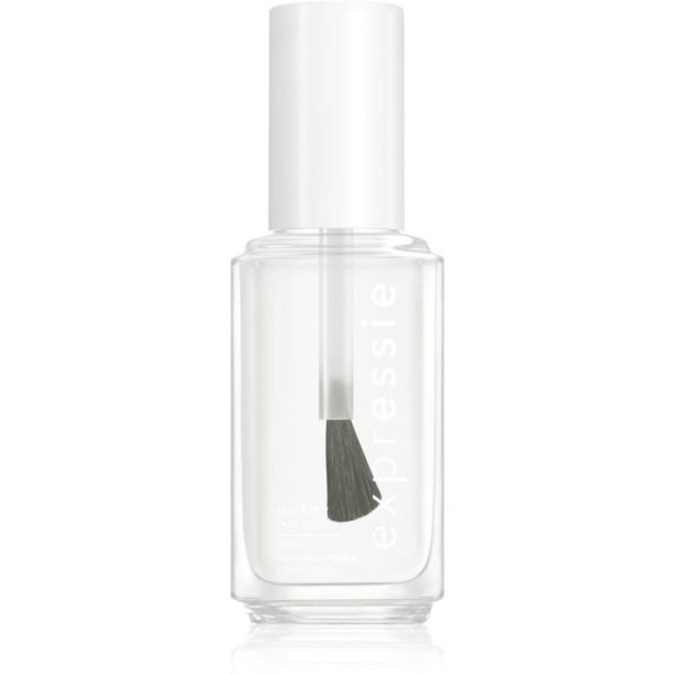 Essie Expressie бързозасъхващ лак за нокти цвят 390 always transparent 10 мл.