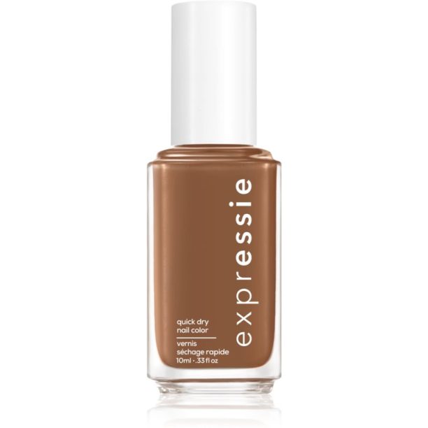 Essie Expressie бързозасъхващ лак за нокти цвят 70 cold brew crew 10 мл.