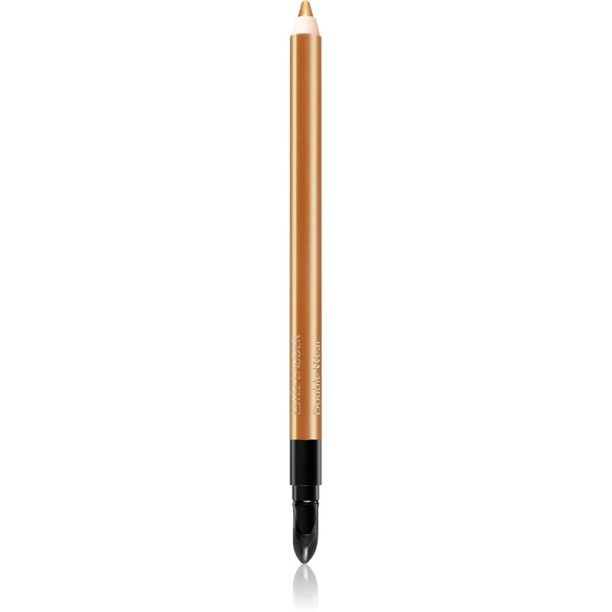 Estée Lauder Double Wear 24h Waterproof Gel Eye Pencil водоустойчив гел-молив за очи с апликатор цвят Gilded Metal 1