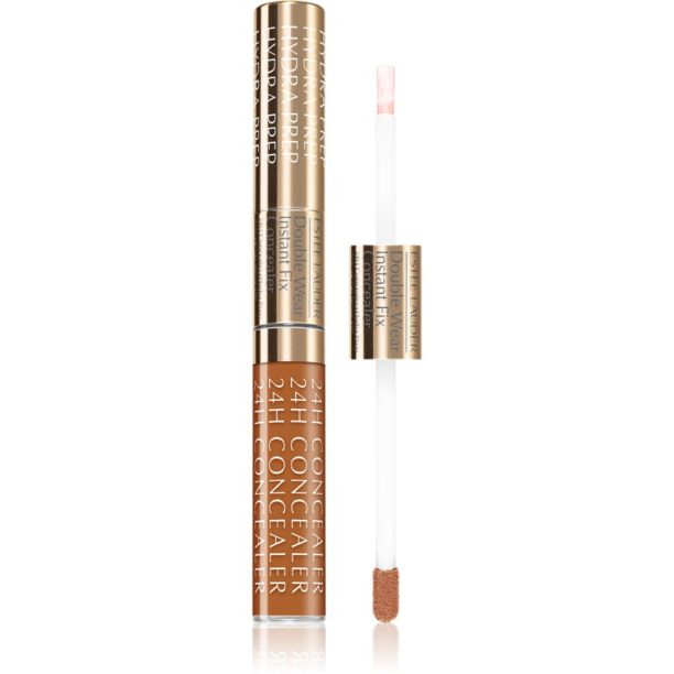 Estée Lauder Double Wear Instant Fix Concealer озаряващ коректор + изглаждаща основа 2 в 1 цвят 5C Deep 12 мл.