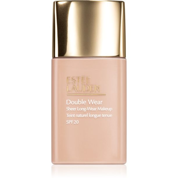 Estée Lauder Double Wear Sheer Long-Wear Makeup SPF 20 лек матиращ фон дьо тен SPF 20 цвят 1C1 Cool Bone 30 мл. на ниска цена