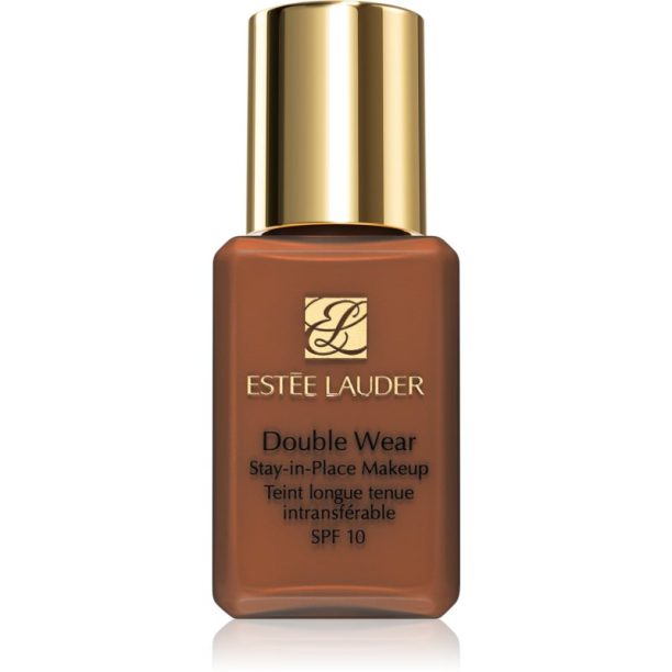 Estée Lauder Double Wear Stay-in-Place Mini дълготраен фон дьо тен SPF 10 цвят 5N2 Amber Honey 15 мл. на ниска цена