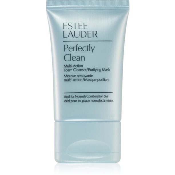 Estée Lauder Perfectly Clean Multi-Action Foam Cleanser/Purifying Mask почистваща пяна 2 в 1 30 мл.