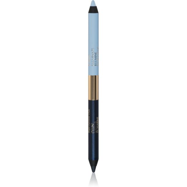 Estée Lauder Smoke & Brighten Kajal Eyeliner Duo молив за очи тип каял цвят Marine / Sky Blue 1 гр.