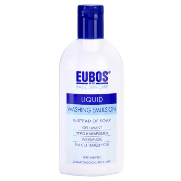 Eubos Basic Skin Care Blue измиваща емулсия без парфюм 200 мл. на ниска цена