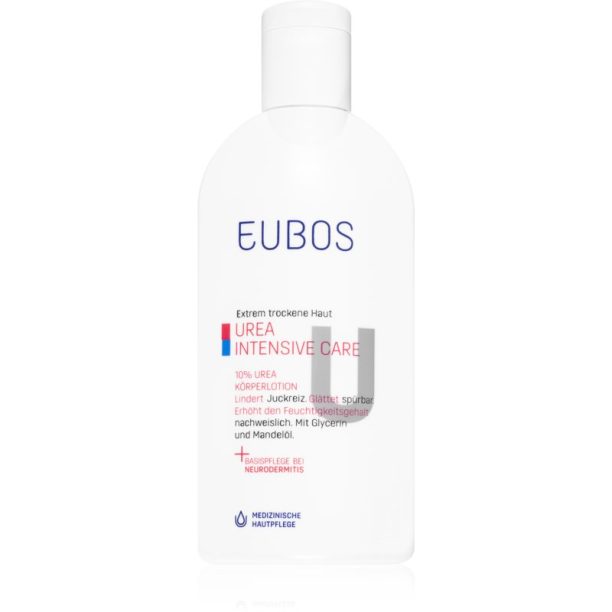 Eubos Dry Skin Urea 10% подхранващ лосион за тяло за суха и сърбяща кожа 200 мл. на ниска цена