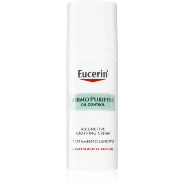 Eucerin Dermo Purifyer Oil Control омекотяващ крем за кожа