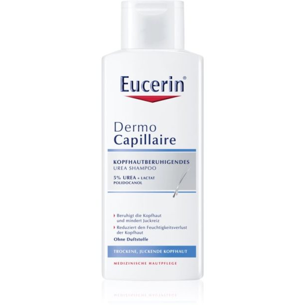 Eucerin DermoCapillaire шампоан за суха и сърбяща кожа на главата 250 мл.