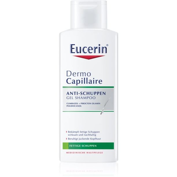 Eucerin DermoCapillaire шампоан против мазен пърхот 250 мл.