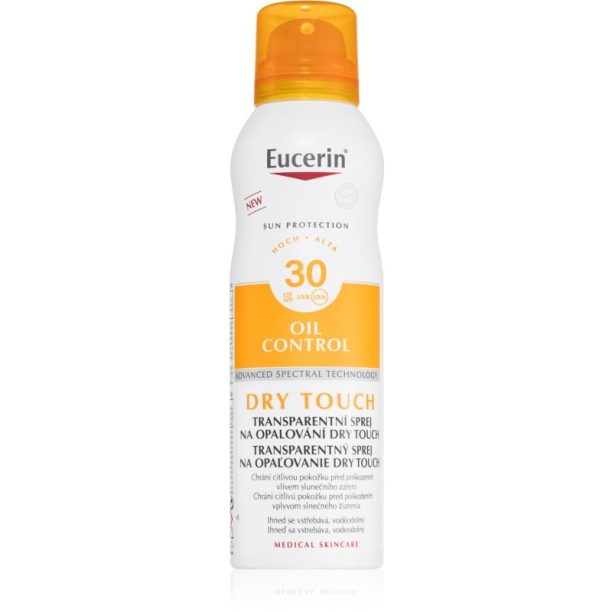 Eucerin Sun Protection транспарентен слънцезащитен спрей 200 мл.