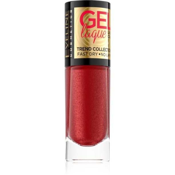 Eveline Cosmetics 7 Days Gel Laque Nail Enamel гел лак за нокти без използване на UV/LED лампа цвят 208 8 мл.