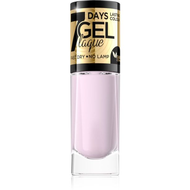 Eveline Cosmetics 7 Days Gel Laque Nail Enamel гел лак за нокти без използване на UV/LED лампа цвят 37 8 мл.