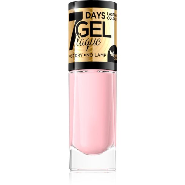 Eveline Cosmetics 7 Days Gel Laque Nail Enamel гел лак за нокти без използване на UV/LED лампа цвят 38 8 мл.