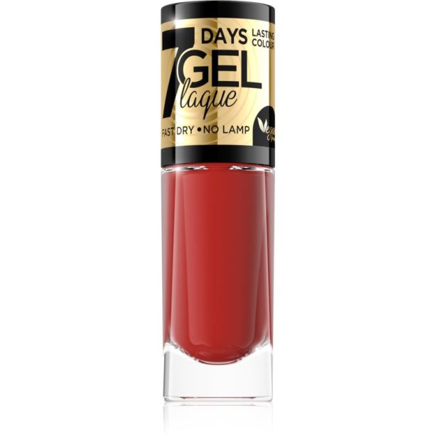 Eveline Cosmetics 7 Days Gel Laque Nail Enamel гел лак за нокти без използване на UV/LED лампа цвят 53 8 мл.