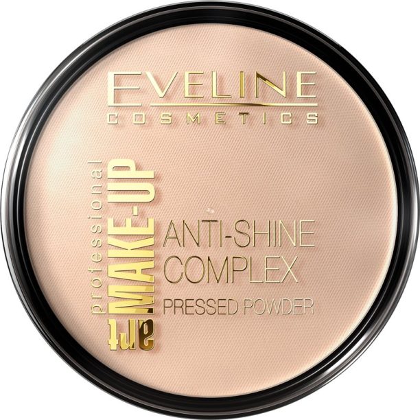 Eveline Cosmetics Art Make-Up лек компактен минерален пудров фон дьо тен с матиращ ефект цвят 31 Transparent 14 гр.