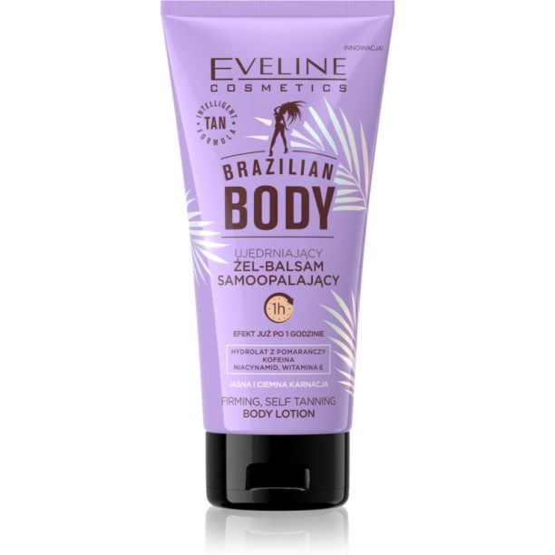 Eveline Cosmetics Brazilian Body бронзиращ гел със стягащ ефект 150 мл.