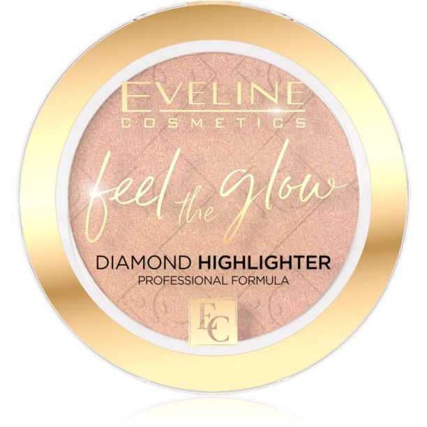 Eveline Cosmetics Feel The Glow озарител цвят 02 Beach Glow 4