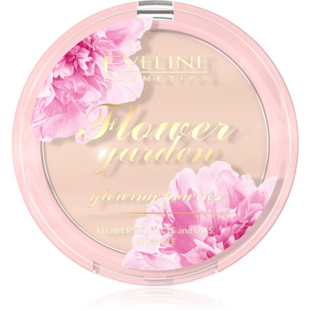 Eveline Cosmetics Flower Garden озаряваща пудра 8 гр.