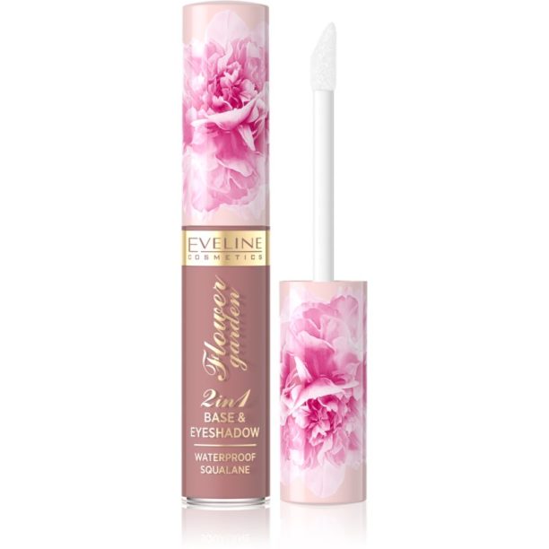 Eveline Cosmetics Flower Garden течни очни сенки 2 в 1 цвят 01 6