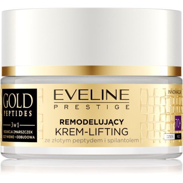 Eveline Cosmetics Gold Peptides лифтинг крем за зряла кожа 70+ 50 мл.