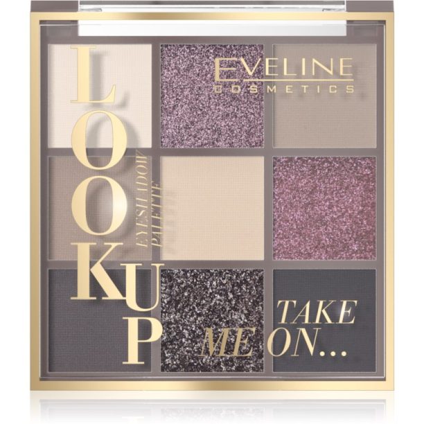 Eveline Cosmetics Look Up Take Me On... палитра сенки за очи 10