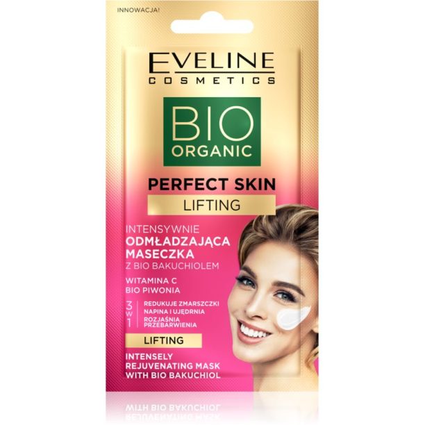 Eveline Cosmetics Perfect Skin Bio Bakuchiol интензивна подмладяваща маска 8 мл.