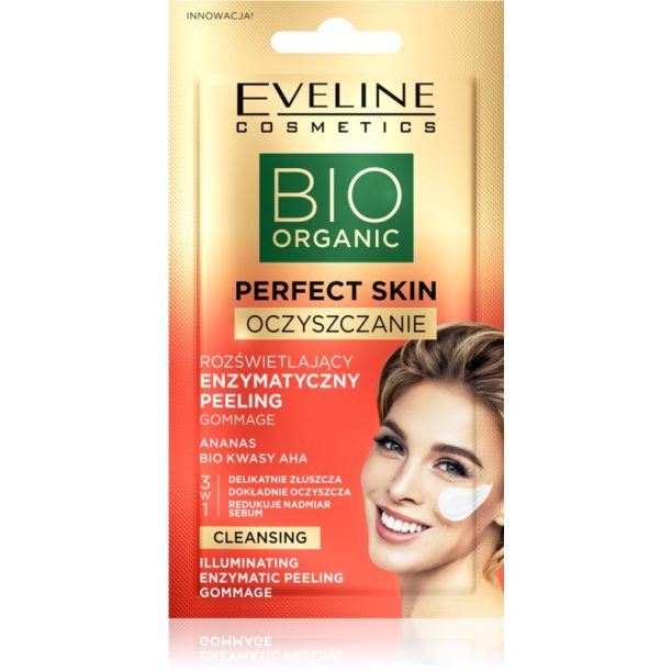 Eveline Cosmetics Perfect Skin Gommage 3v1 нежен ензимен пилинг 8 мл.