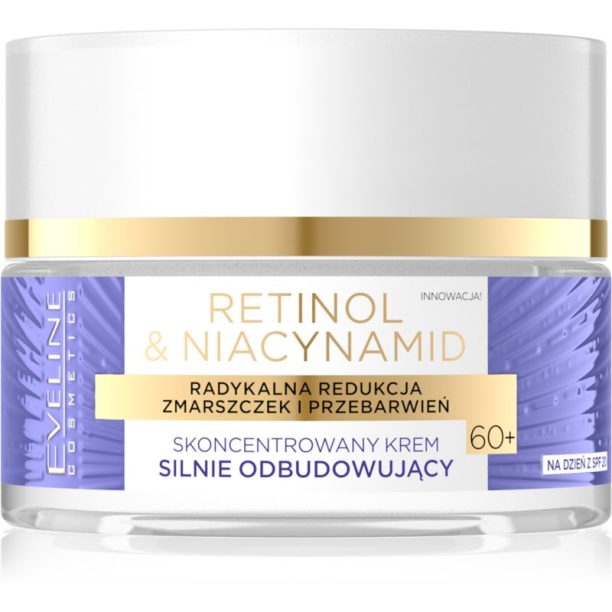 Eveline Cosmetics Retinol & Niacynamid възстановяващ дневен крем 60+ SPF 20 50 мл.